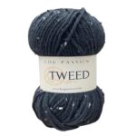 Pelote de laine TWEED Lou Passion ardoise 50g 133m