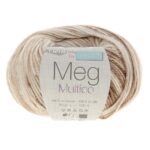 Laine Meg Multico 111 | Pelote multicolore 100% acrylique 50g 130m