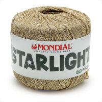 Pelote Starlight Lane Mondial couleur or brillante