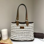 Kit sac crochet facile Sac London en tricoton et simili cuir – Lou Passion