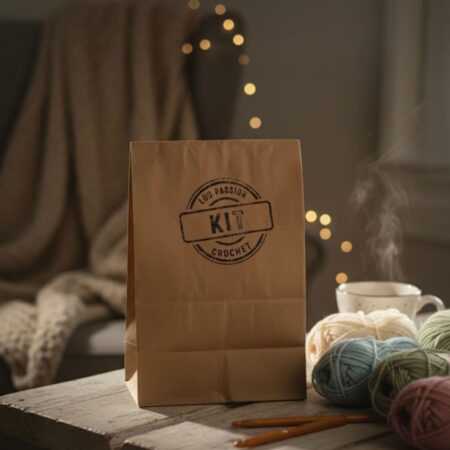 Kit mystère crochet Lou Passion avec pelotes surprises et accessoires créatifs