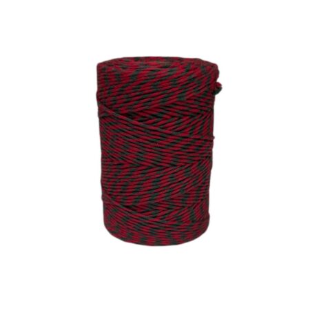 bakers twine 100gr-100m rouge-vert - coton
