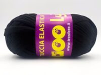 Ruban élastique Lycra WAOO noir pelote 300g 110m pour sac au crochet