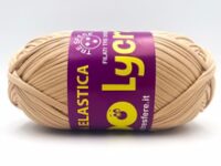 Ruban élastique Lycra WAOO beige pelote 300g 110m pour sac au crochet