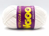 Ruban élastique Lycra WAOO blanc pelote 300g 110m pour sac au crochet
