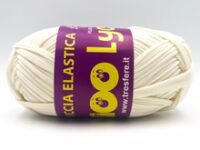 Ruban élastique Lycra WAOO écru pelote 300g 110m pour sac au crochet