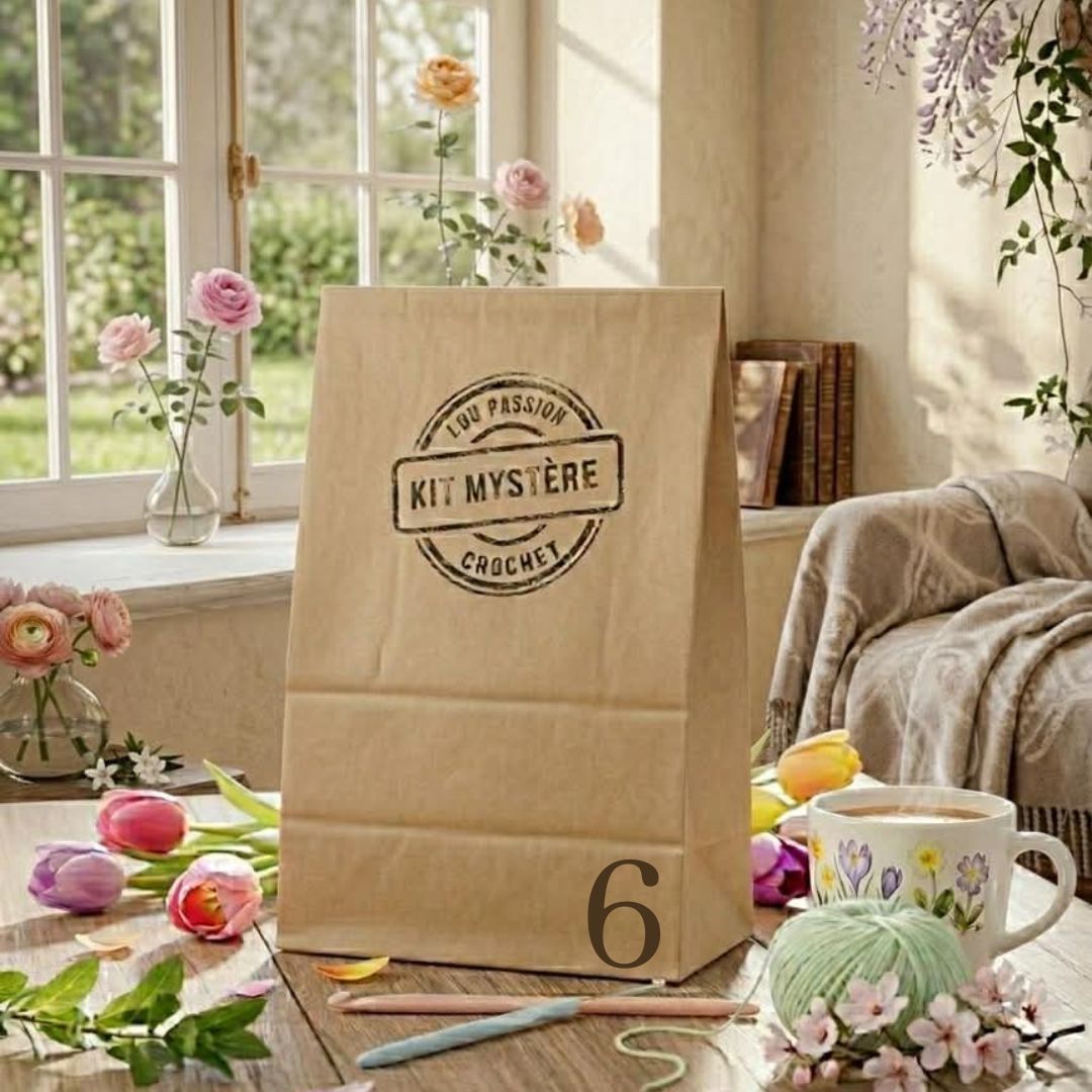 kit mystere crochet lou passion numero 6 creation lesptitesbouill