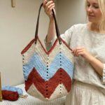 kit sac zigzag au crochet lou passion cabas crochet facile debutant