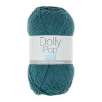 Fil Dolly Pop Trimits couleur Canard 0135 pelote coton acrylique pour crochet et tricot