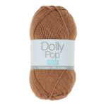 Fil Dolly Pop Trimits couleur Terracotta 0109 pelote coton acrylique pour crochet et tricot