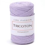 Tricoton macramé parme référence 141 fil pour sacs au crochet Lou Passion