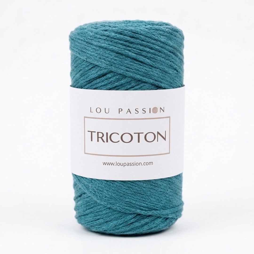 fil tricoton ref 95 bleu ocean lou passion crochet sac