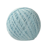 fil coton recyclé céleste crochet ECO ECO pelote 1000m