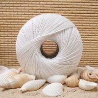 fil bikini crochet Himalaya blanc 100% micro polyamide Lou Passion pelote 50g