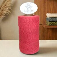 fil coton recyclé corail crochet ECO ECO pelote 1000m