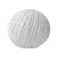 fil coton recyclé blanc crochet ECO ECO Casasol pelote 1000m