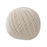 fil coton recyclé écru crochet ECO ECO pelote 1000m