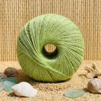 fil bikini crochet Himalaya vert 100% micro polyamide Lou Passion pelote 50g