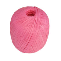 Raphia rose bonbon fil papier crochet sac été