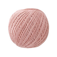 fil coton recyclé rose tendre crochet ECO ECO pelote 1000m