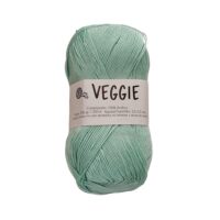 Fil VEGGIE Casasol couleur vert eau 507, pelote douce pour crochet 3 mm