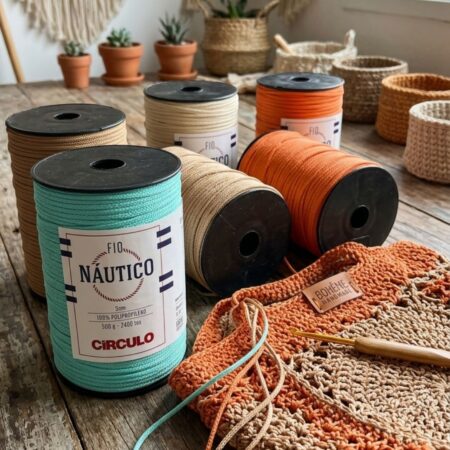 Fil Circulo Fio Nautico 5mm pour sacs et crochet