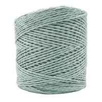 Coloris mint doux et rafraîchissant, idéal pour les créations estivales, sacs au crochet, accessoires et décoration en raphia roulé Papyrus.