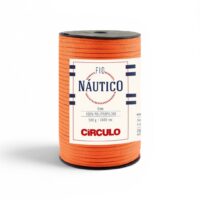 Fil Nautico Circulo orange feu 4484 500g fil polypropylène pour sac crochet
