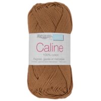 Fil Caline 100% coton Pain d’Épices 160 pour crochet, tricot et amigurumi