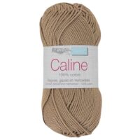 Fil Caline 100% coton Miel 157 pour crochet, tricot et amigurumi