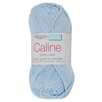 Fil Caline 100% coton Bleu Ciel 140 pour crochet, tricot et amigurumi