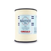 Fil Nautico Slim Circulo 3 mm Crème 1074 pour sacs et accessoires au crochet
