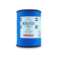Fil Nautico Slim Circulo 3 mm Bleu Méditerranéen 2314 pour sacs et accessoires au crochet