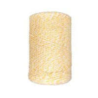 Fil coton recyclé ECO ECO Casasol Jaune Tendre Twist 400g 1000m