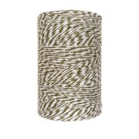 Fil coton recyclé ECO ECO Casasol Kaki Twist 400g 1000m