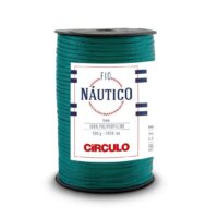 Fil Nautico Circulo 500g couleur Émeraude 5363 pour crochet, sacs et accessoires