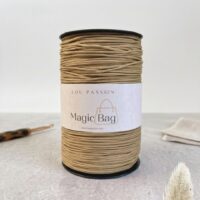 Bobine de fil Magic Bag sable pour sac au crochet