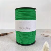 Bobine de fil Magic Bag vert pour sac au crochet