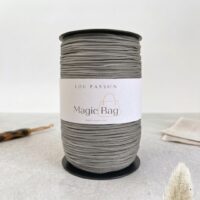 Bobine de fil Magic Bag gris perle pour sac au crochet