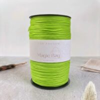 Bobine de fil Magic Bag vert pomme pour sac au crochet