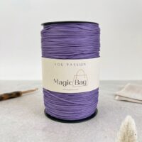 Bobine de fil Magic Bag lavande pour sac au crochet