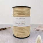 Bobine de fil Magic Bag écru pour sac au crochet