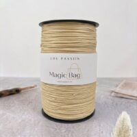 Bobine de fil Magic Bag écru pour sac au crochet