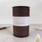 Bobine de fil Magic Bag marron pour sac au crochet