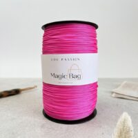 Bobine de fil Magic Bag rose pour sac au crochet