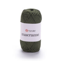 Fil Macramé YarnArt Kaki 164 pour sacs et accessoires au crochet