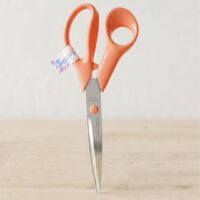 Ciseaux de couture 21,5 cm coloris corail