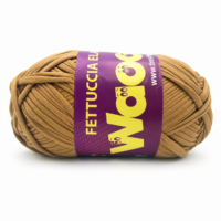 Ruban élastique Lycra WAOO camel pelote 300g 110m pour sac au crochet