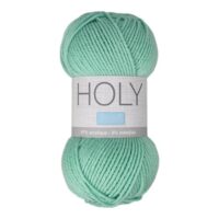 Pelote de fil Holy Trimits avec lurex, coloris menthe douce 174.
