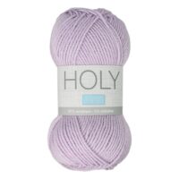 Pelote de fil Holy Trimits avec lurex, coloris parme 125.